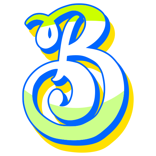 Letter B Stickers - Free Education Stickers