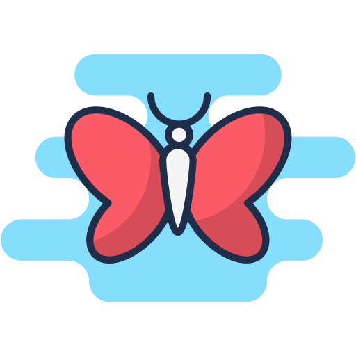 mariposa icono gratis