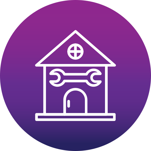 reparaciones en el hogar icono gratis