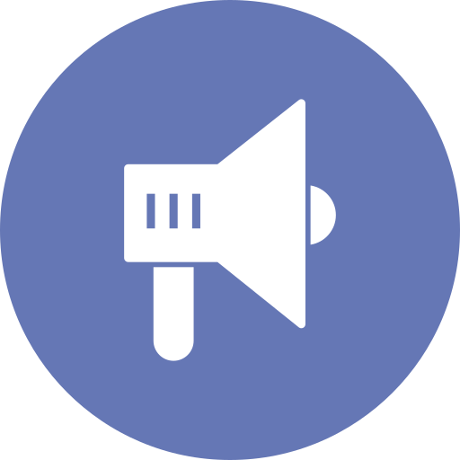 Megaphone free icon Megaphone free icon