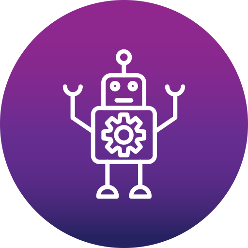 Robot Generic Flat Gradient icon