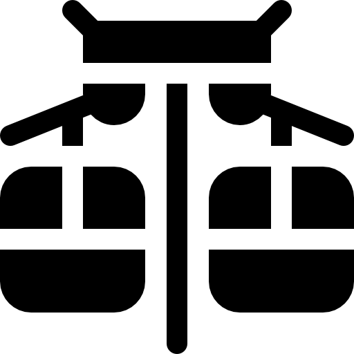 téléphérique Icône gratuit