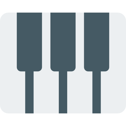 piano icono gratis