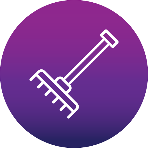 Rake Generic Flat Gradient icon