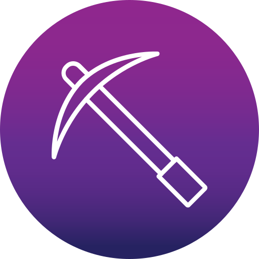 Pickaxe Generic Flat Gradient icon