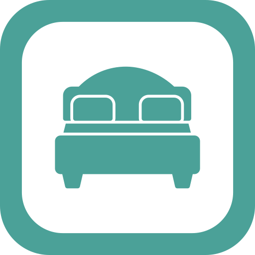 cama matrimonial icono gratis