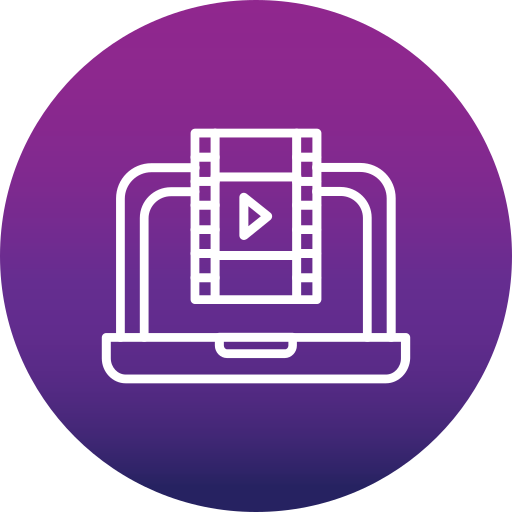 Film Generic Flat Gradient icon