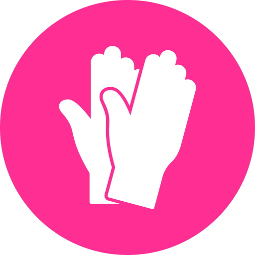 guantes icono gratis
