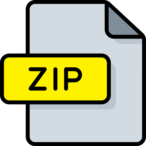 Zip icon Generic Outline Color