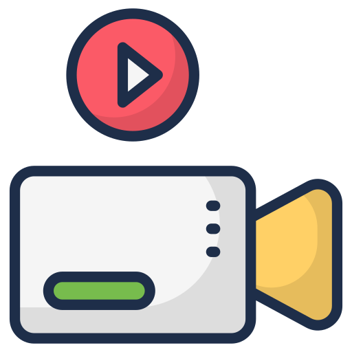 industria del cine icono gratis