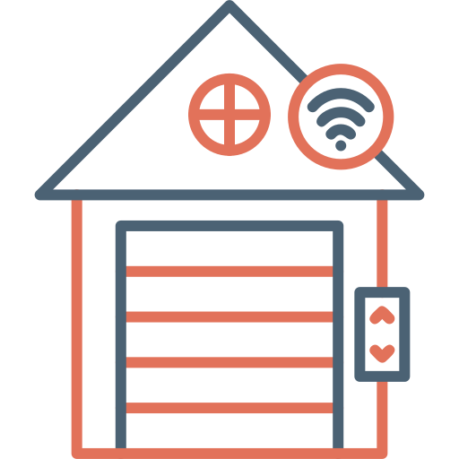 Smart garage free icon Smart garage free icon
