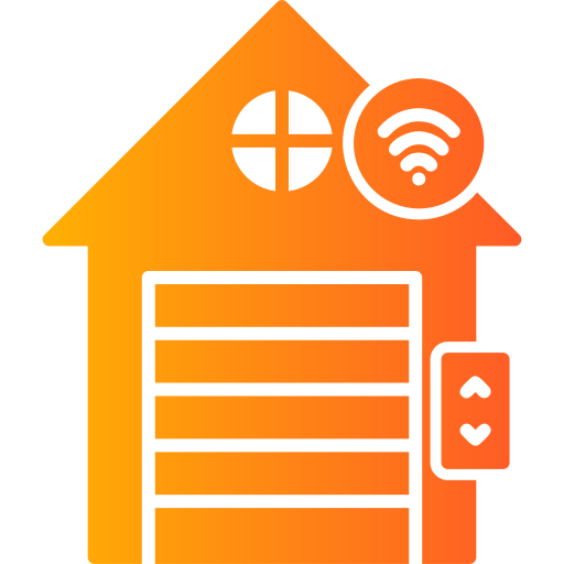 garaje inteligente icono gratis
