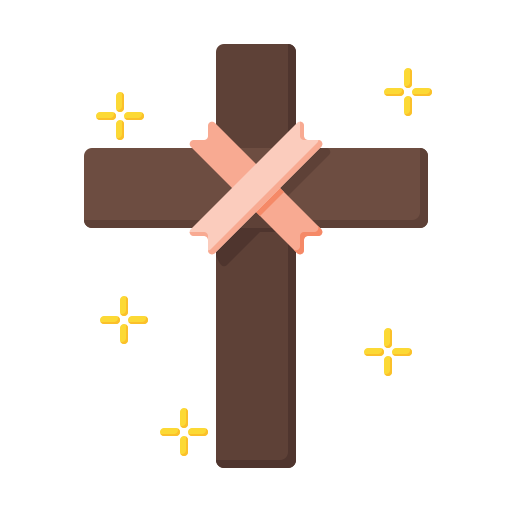 cruz cristiana icono gratis