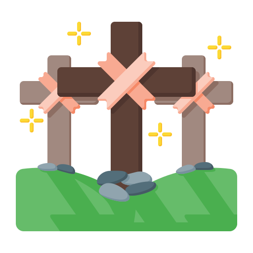 cruz cristiana icono gratis