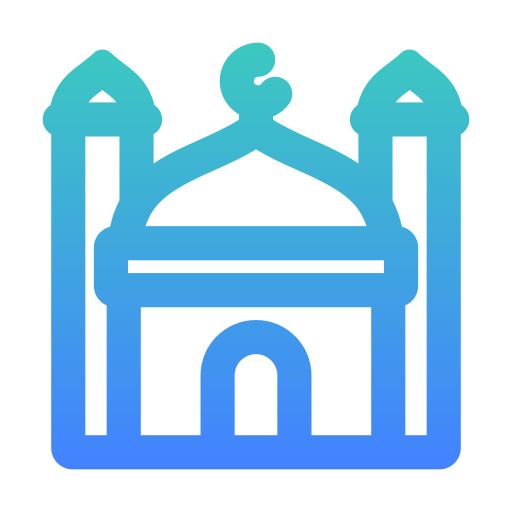 Mosque Generic Gradient icon