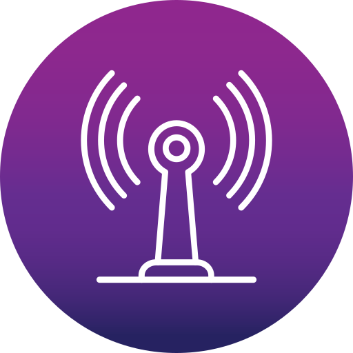 antena de radio icono gratis