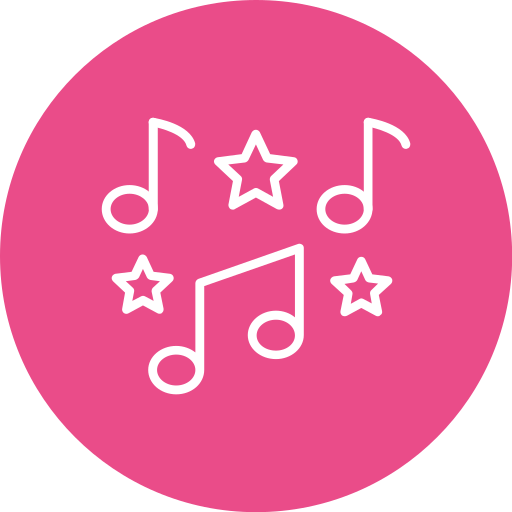 notas musicales icono gratis