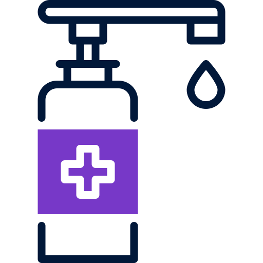 Hand sanitizer free icon