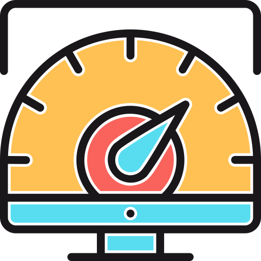 velocidad de página icono gratis
