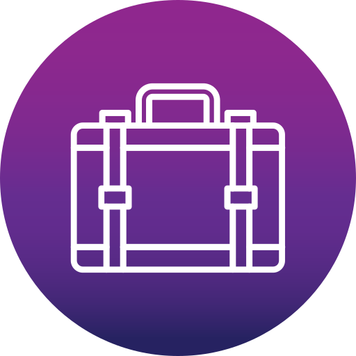 mala de viagem grátis ícone
