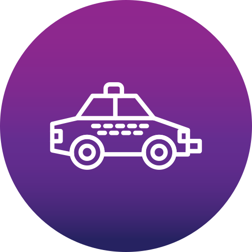 táxi grátis ícone