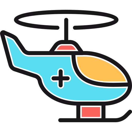 helicóptero icono gratis