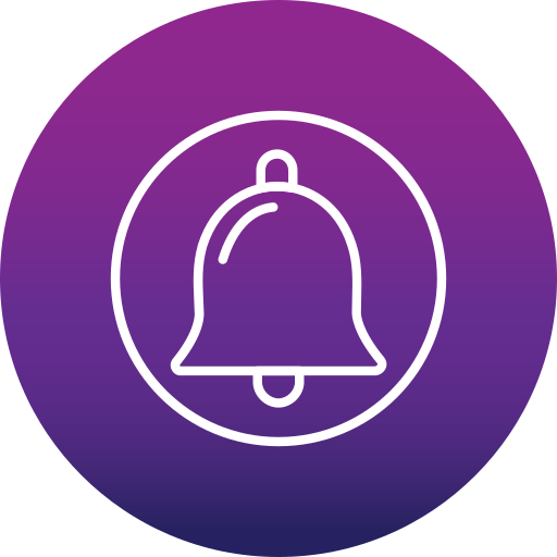 Alarm bell Generic Flat Gradient icon