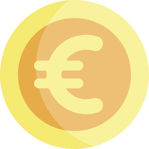 euro icono gratis