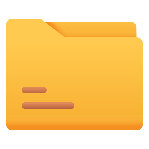 Folder Generic Flat Gradient icon