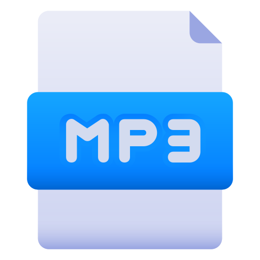 archivo mp3 icono gratis