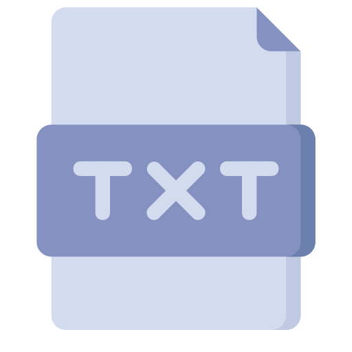 archivo de texto icono gratis