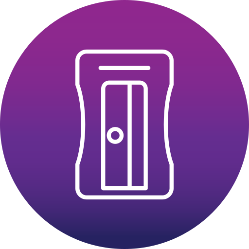 sacapuntas icono gratis