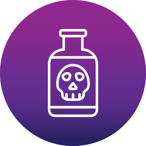 Poison Generic Flat Gradient icon