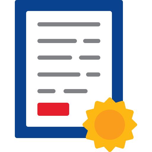 Certificate Generic Flat Icon