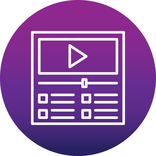 Video free icon