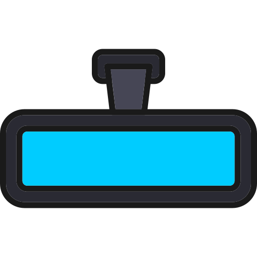 espejo retrovisor icono gratis