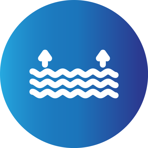 High tide Generic Blue icon