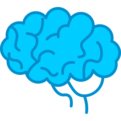 Brain Generic Blue icon