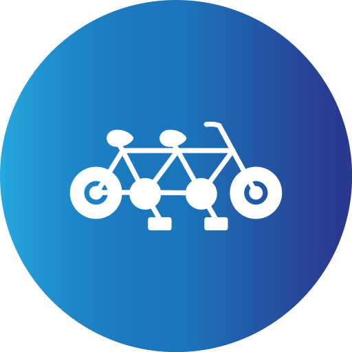 tándem icono gratis