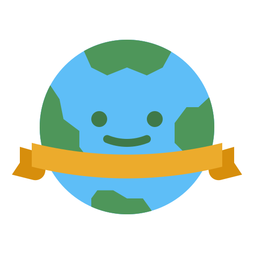 día de la tierra icono gratis