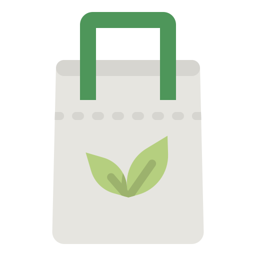bolsa ecológica icono gratis