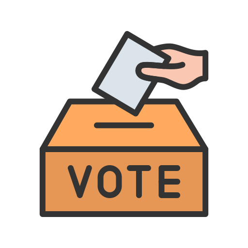 Ballot Generic Outline Color Icon