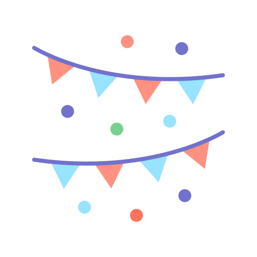 guirnalda icono gratis