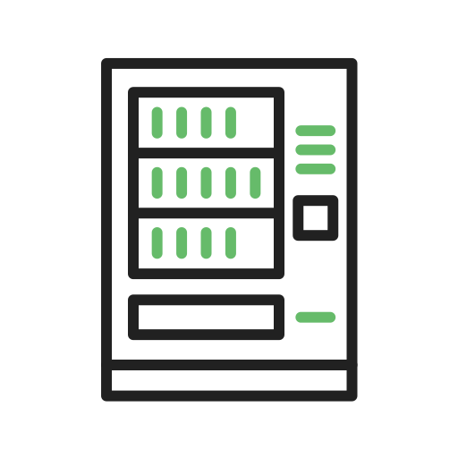 máquina expendedora icono gratis