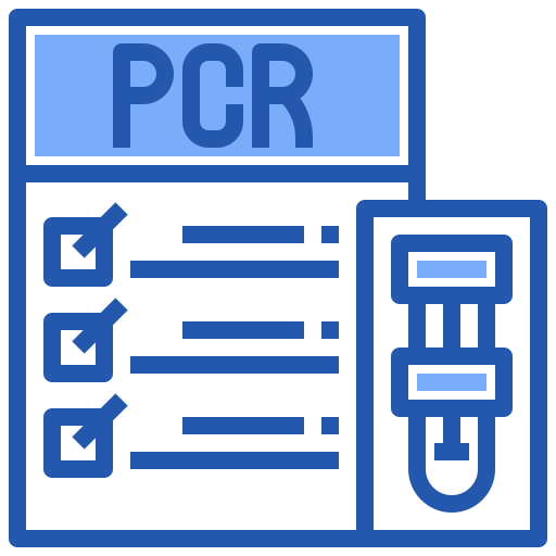 prueba pcr icono gratis