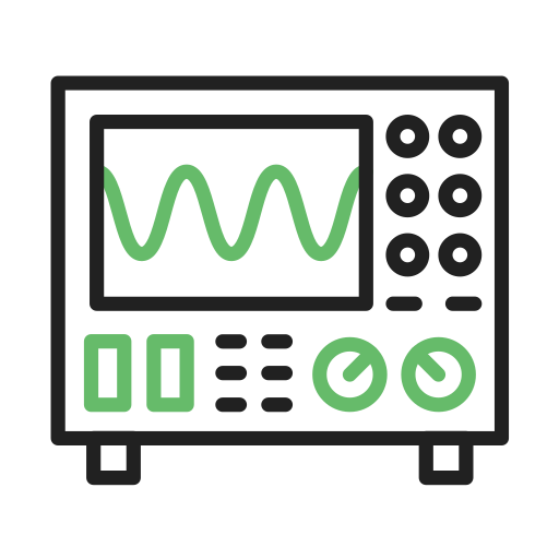 Oscilloscope - free icon