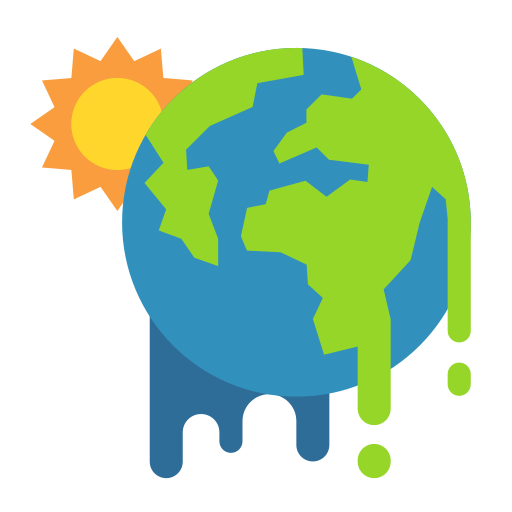 calentamiento global icono gratis