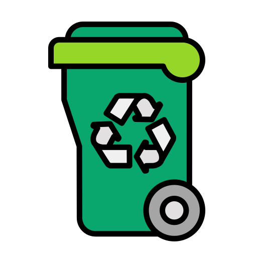 papelera de reciclaje icono gratis