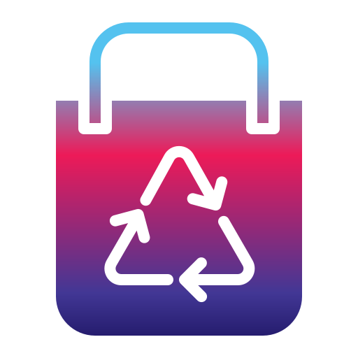 bolsa de reciclaje icono gratis