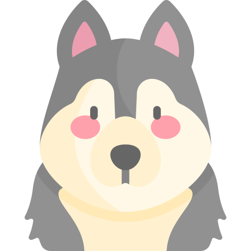 husky siberiano icono gratis